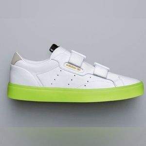 Adidas Sleek Velcro Neon Green